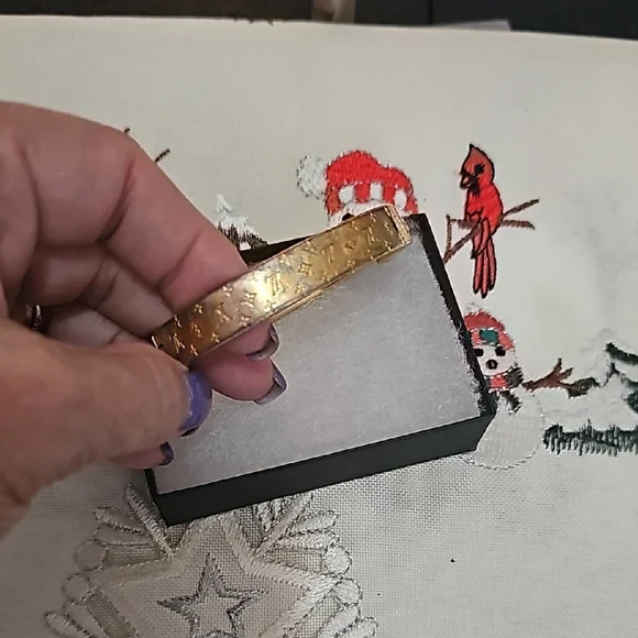 Louis Vuitton Gold Bracelet - Picture 1 of 6